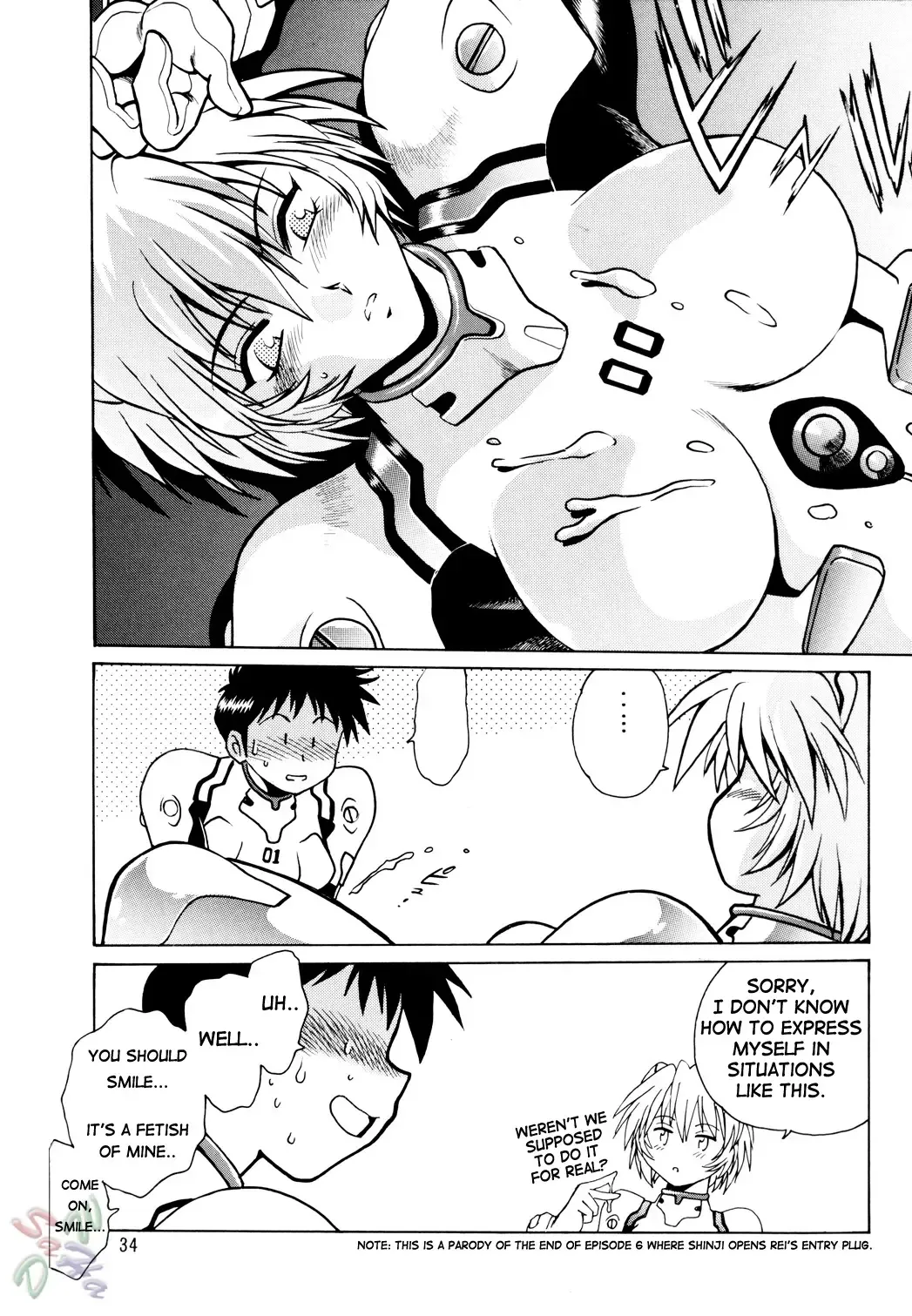 [Manabe Jouji] Plug Suit Fetish Fhentai - Page 34