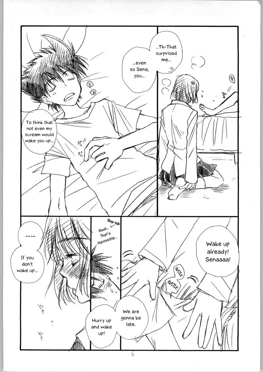 [Bennys - Inomoto Rikako] Mamori Nee-chan no H na Hon | A perverted book about Mamori-neechan Fhentai - Page 5