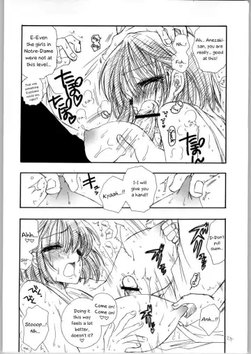 [Bennys - Inomoto Rikako] Mamori Nee-chan no H na Hon | A perverted book about Mamori-neechan Fhentai - Page 23