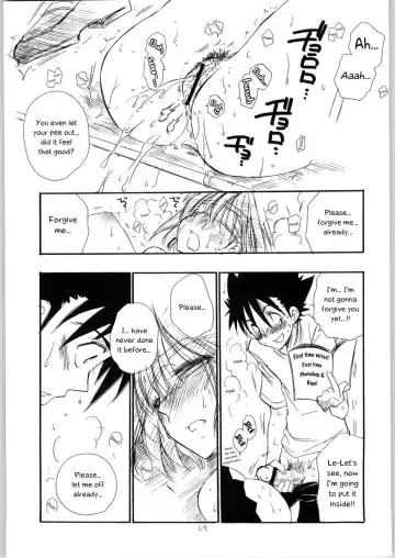 [Bennys - Inomoto Rikako] Mamori Nee-chan no H na Hon | A perverted book about Mamori-neechan Fhentai - Page 28