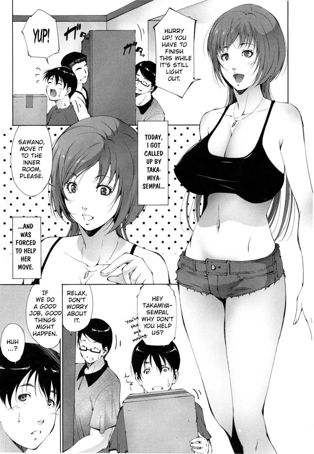 [Touma Itsuki] Kanojo ga Heya o Kaeta Wake | The Reason Why She Moved Fhentai.net - Page 1