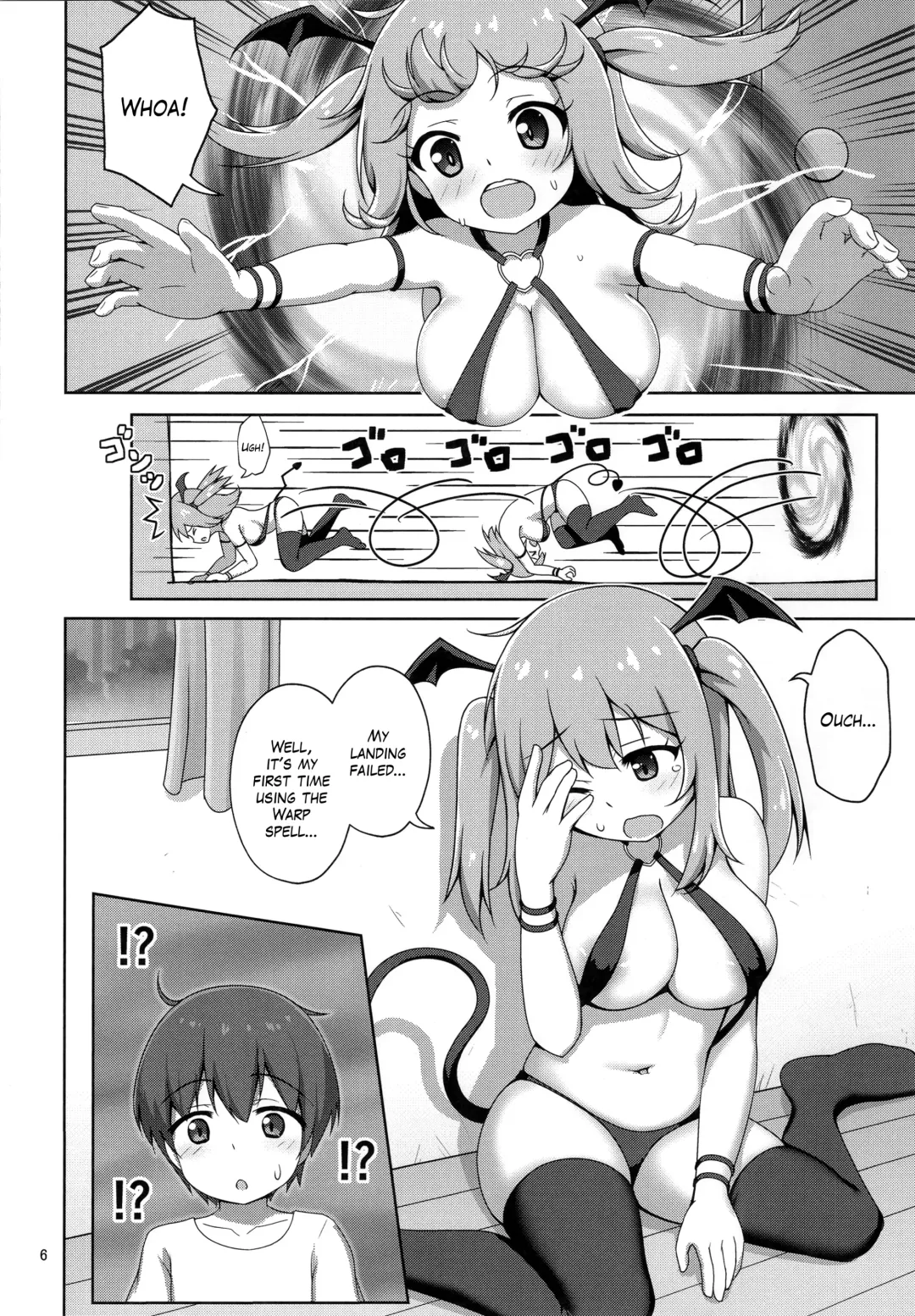 [Arisu Kazumi] Hakoiri Succubus, Shota ni Deau. | The Sheltered Succubus Meets A Little Boy. Fhentai - Page 5
