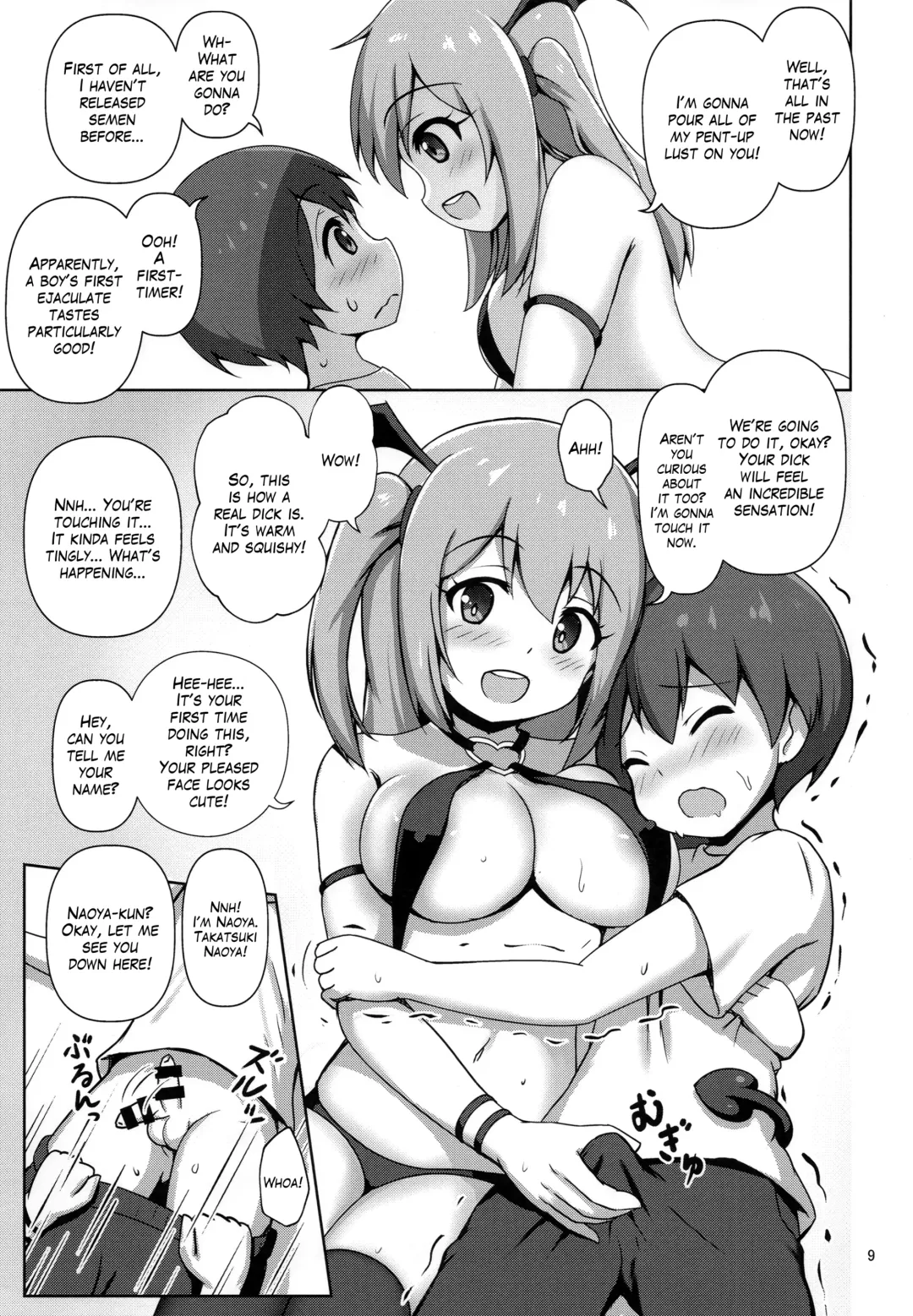 [Arisu Kazumi] Hakoiri Succubus, Shota ni Deau. | The Sheltered Succubus Meets A Little Boy. Fhentai - Page 8