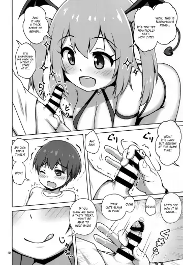 [Arisu Kazumi] Hakoiri Succubus, Shota ni Deau. | The Sheltered Succubus Meets A Little Boy. Fhentai.net - Page 9