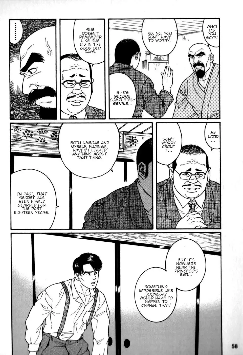 [Tagame Gengoroh] Gedou no Ie Chuukan | House of Brutes Vol. 2 Ch. 2 Fhentai - Page 20