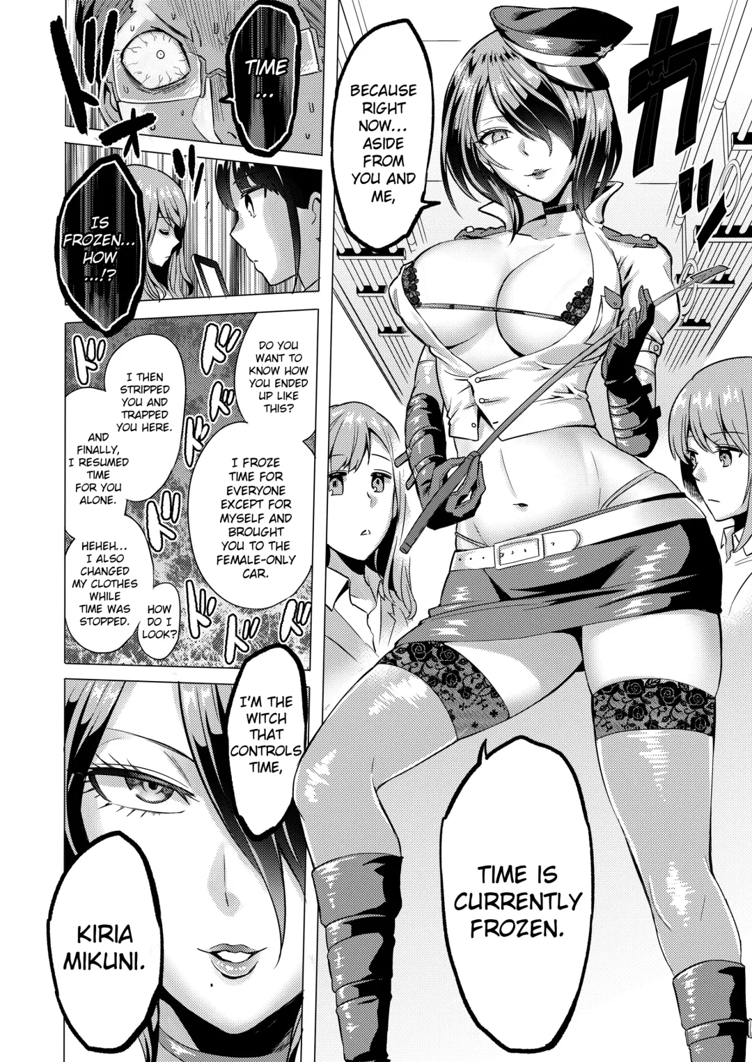 [Bose] Jikan no Majo 2 ~Eroi Onee-san ni Jikan Teishi Sarete Iroiro Sarechau Ohanashi~ Fhentai - Page 10