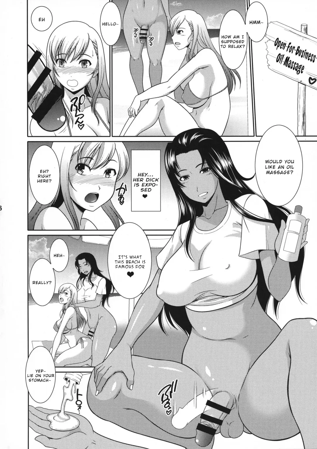 [Kiyose Kaoru] Nurunuru Esute o sarete Kando ga Agatte ze Itadaki Makutte Shimau Futanari Musume Fhentai.net - Page 6