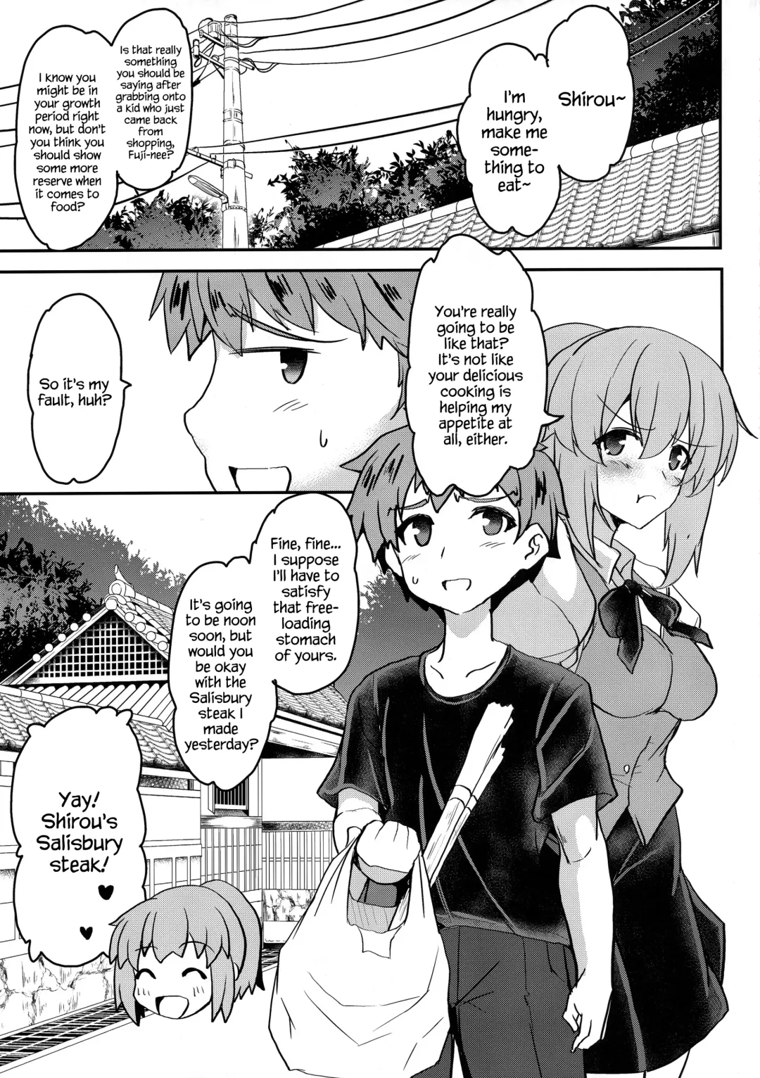 [Yasakani An] Tonari no Chichiou-sama Nimaku Fhentai - Page 4