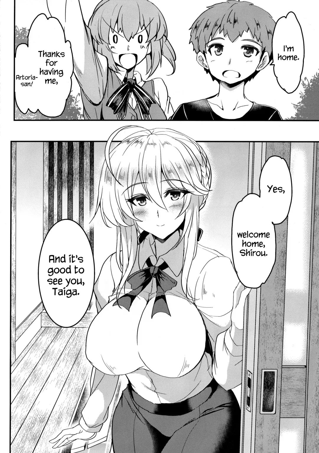 [Yasakani An] Tonari no Chichiou-sama Nimaku Fhentai - Page 5