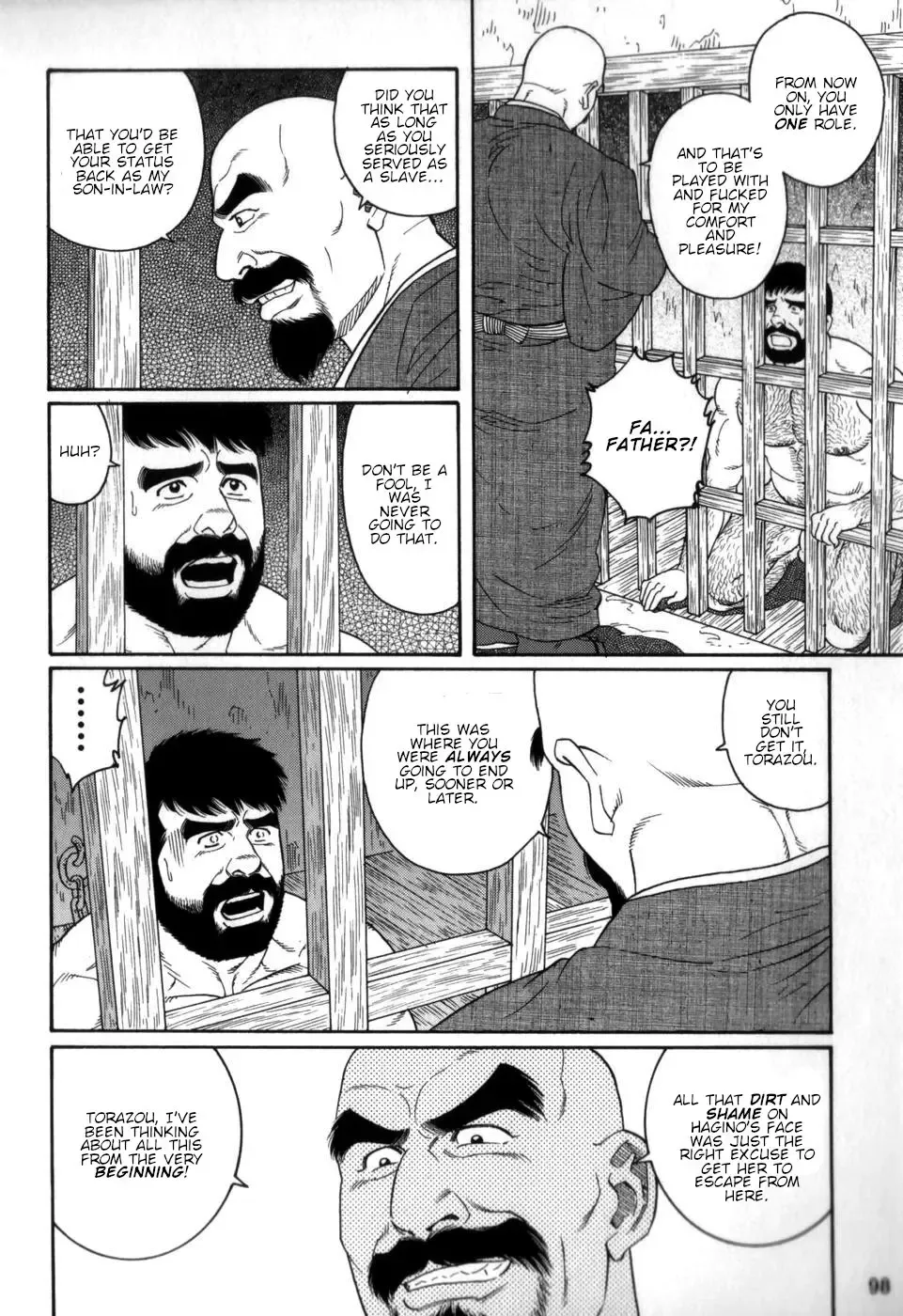 [Tagame Gengoroh] Gedou no Ie Chuukan | House of Brutes Vol. 2 Ch. 3 Fhentai - Page 28