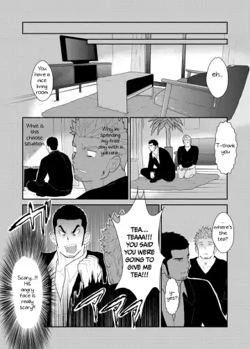 [Yamome] Moshimo Yakuza no Atama no Ue ni Otoko no Pants ga Ochite Kitara. | What if Men's Underwear Falls Down on a Yakuza's Head Fhentai - Page 9