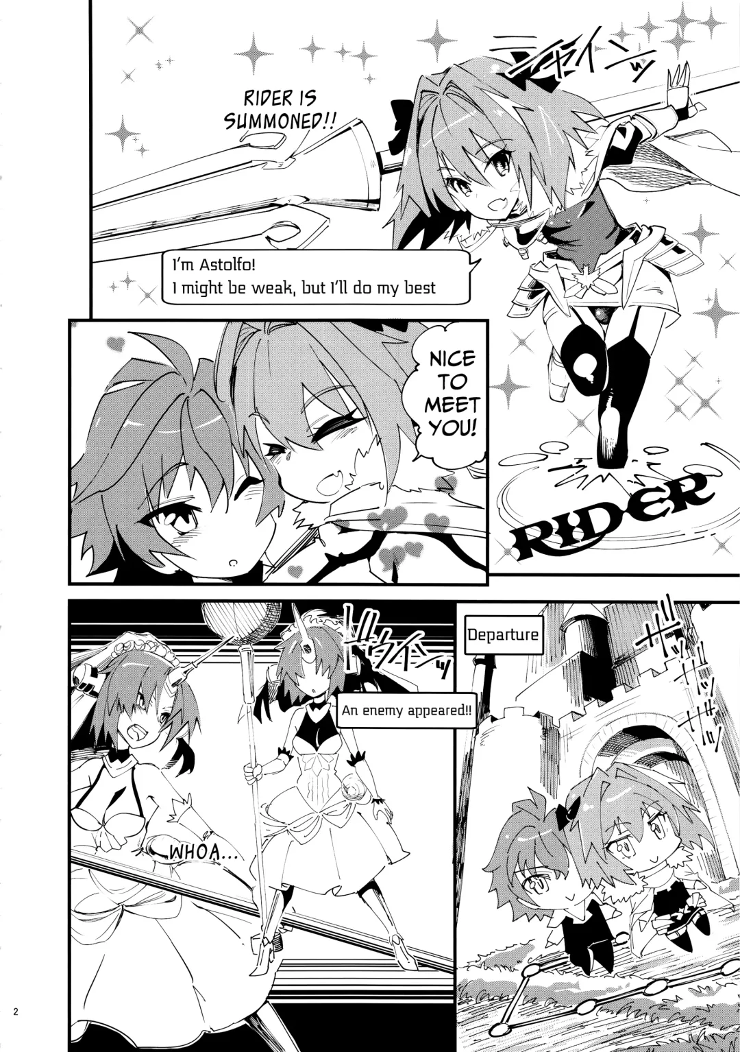 [Clover] CLASS CHANGE!! Brave Astolfo Fhentai - Page 3