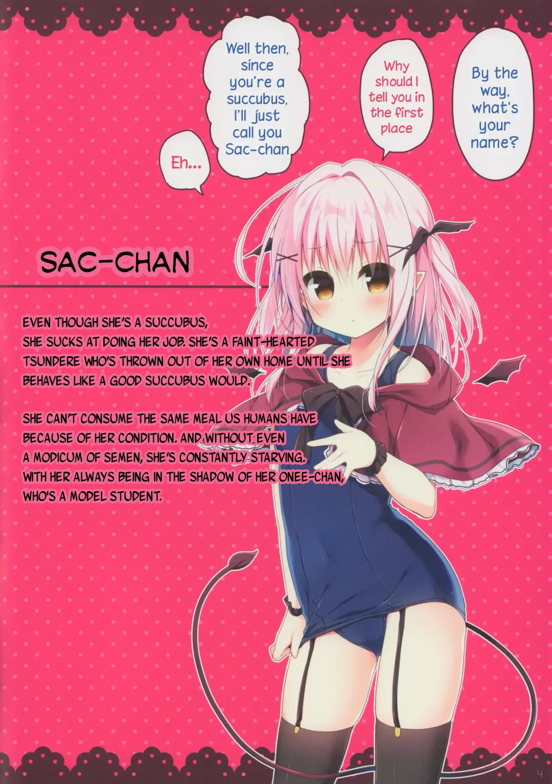 [Hanamiya Natsuka] Succubus-chan Ikusei Nisshi | Sex Education Diary Succubus-chan Fhentai.net - Page 4