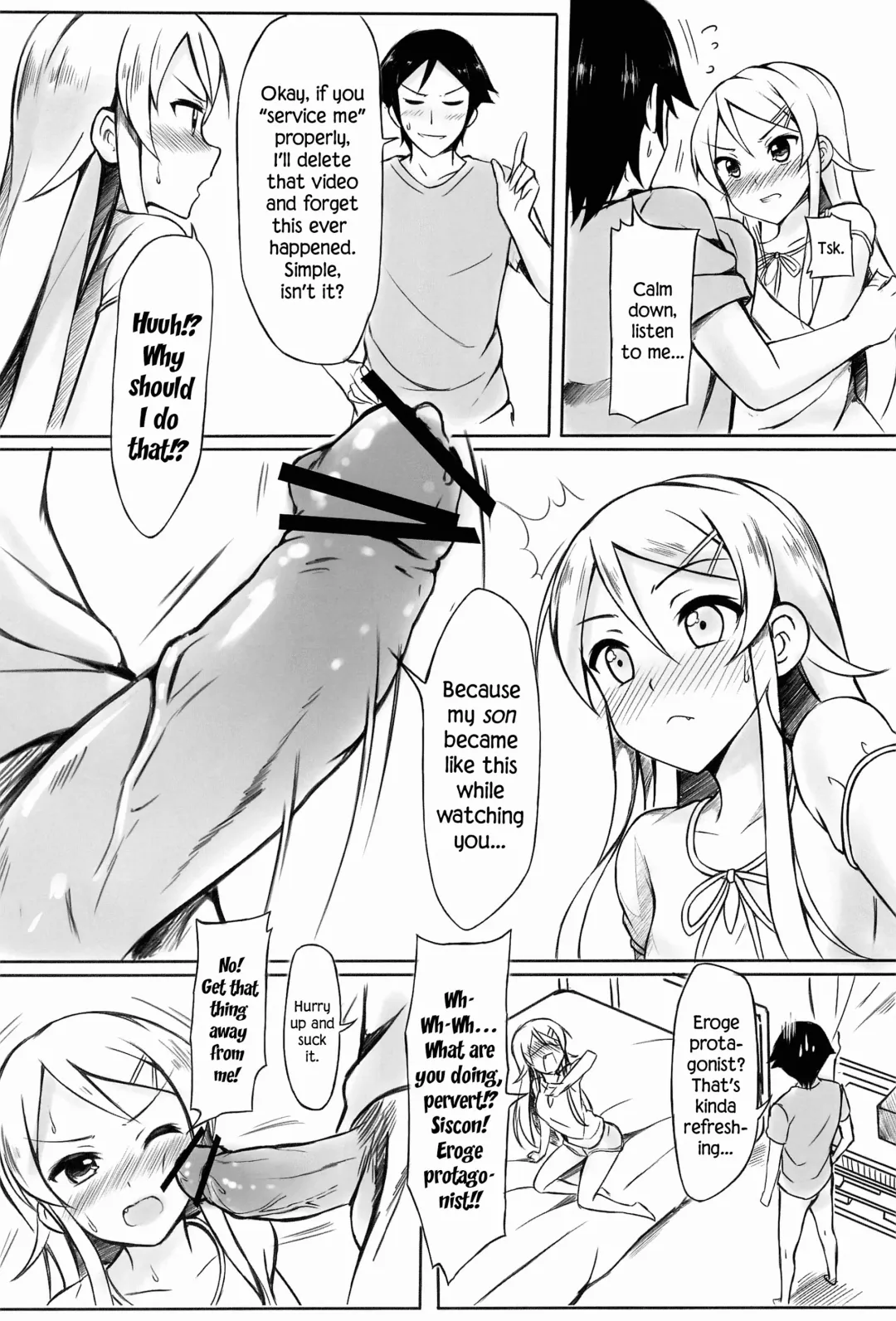 [Pcmaniac88 - Peach] Ore wa Kirino-chan o Motto Ijimetai! | I want to keep teasing Kirino-chan! Fhentai - Page 15