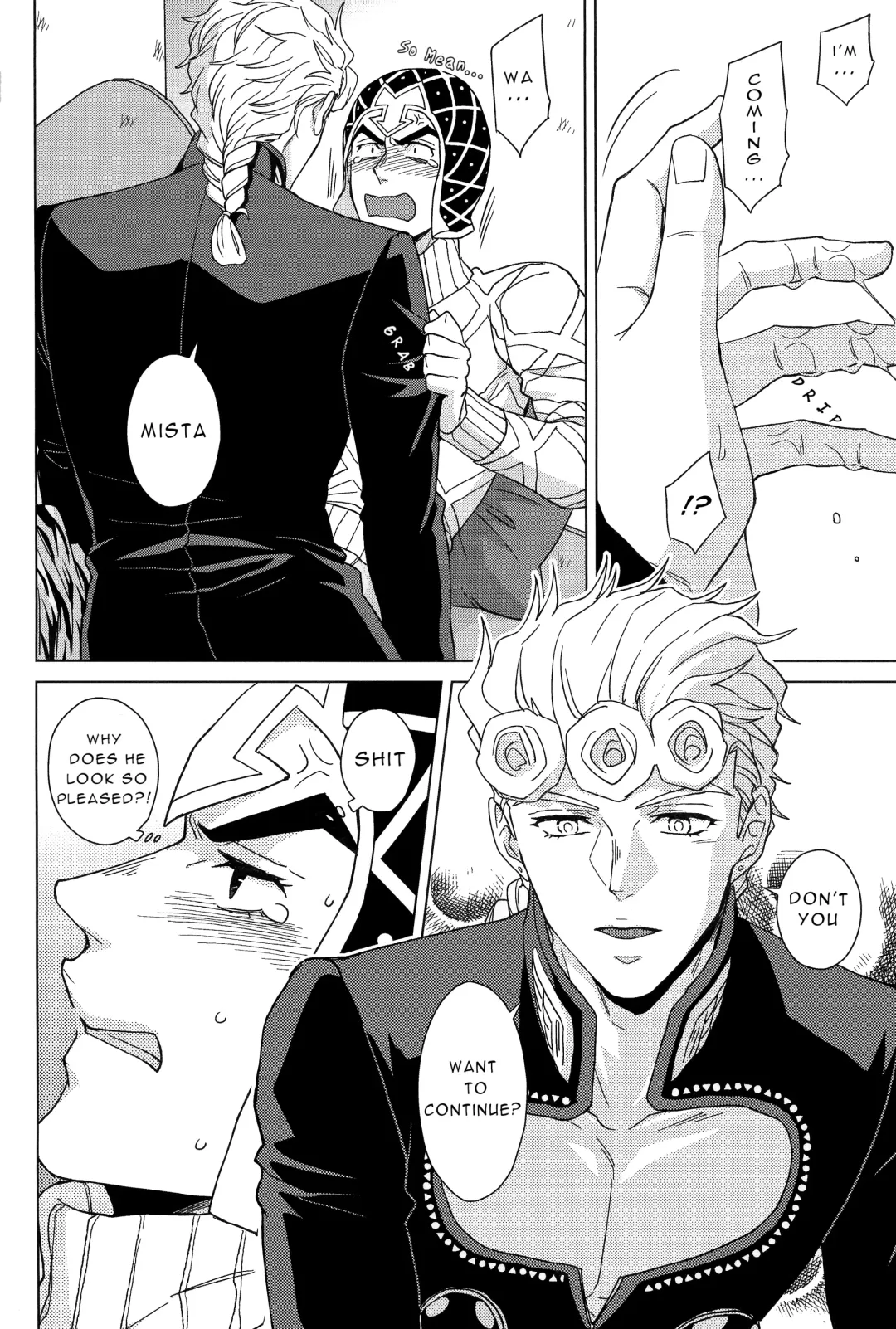 [Halco] Guido Mista wa Otokodearu | Guido Mista is a Man Fhentai - Page 22