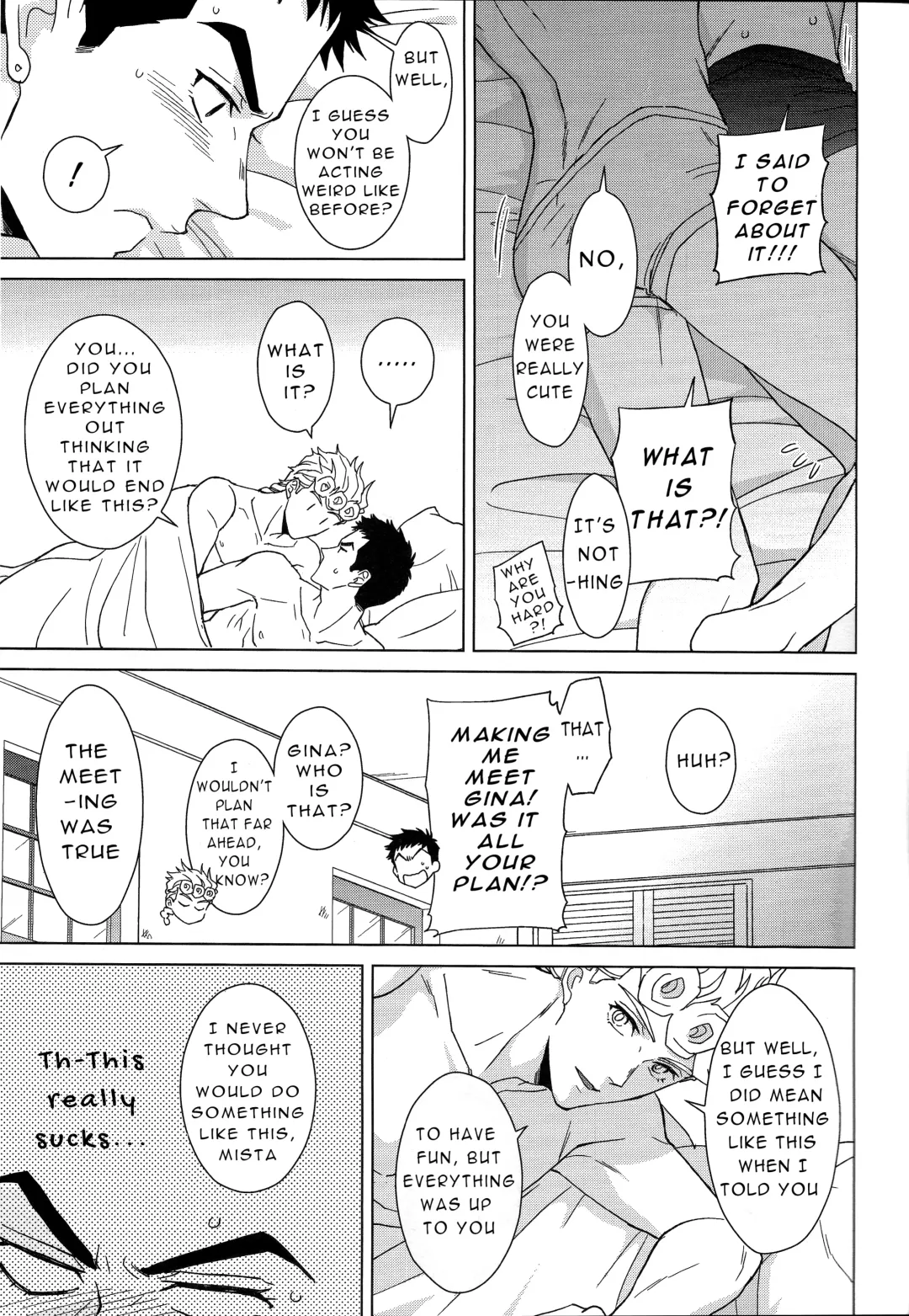 [Halco] Guido Mista wa Otokodearu | Guido Mista is a Man Fhentai - Page 29