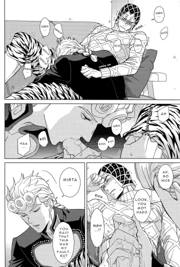 [Halco] Guido Mista wa Otokodearu | Guido Mista is a Man Fhentai - Page 20