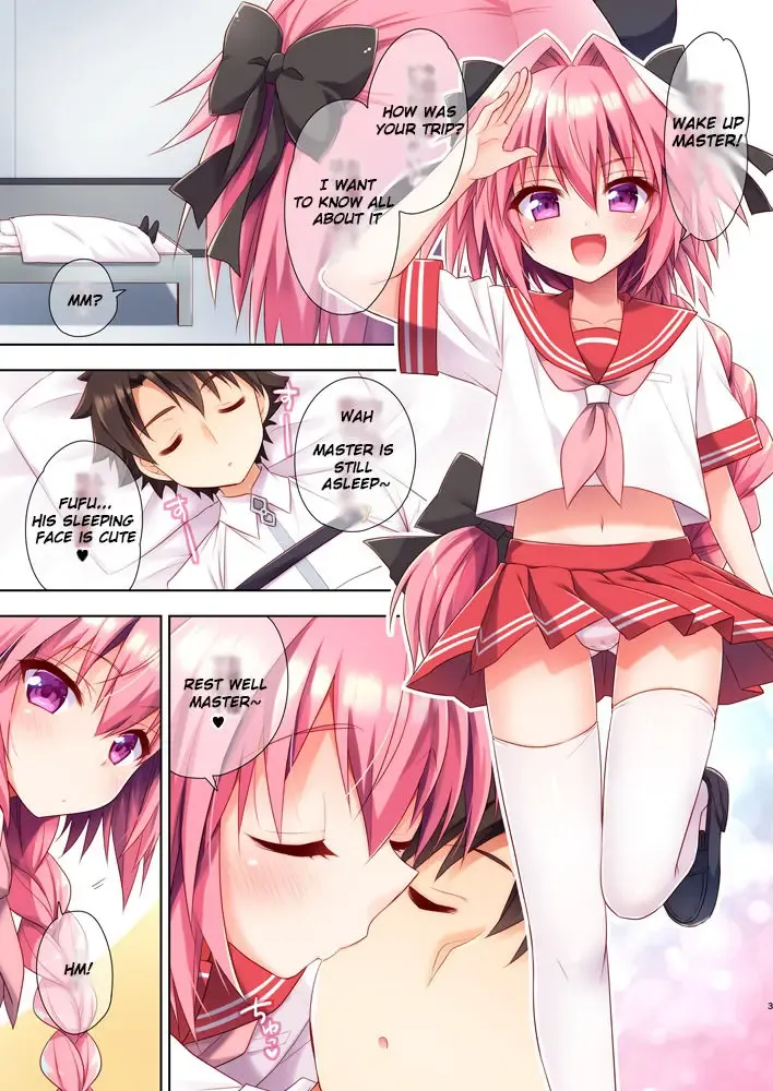 [Aichi Shiho] Astolfo-kun no Hesodashi Sailor ga Kawaisugita node Fhentai - Page 4