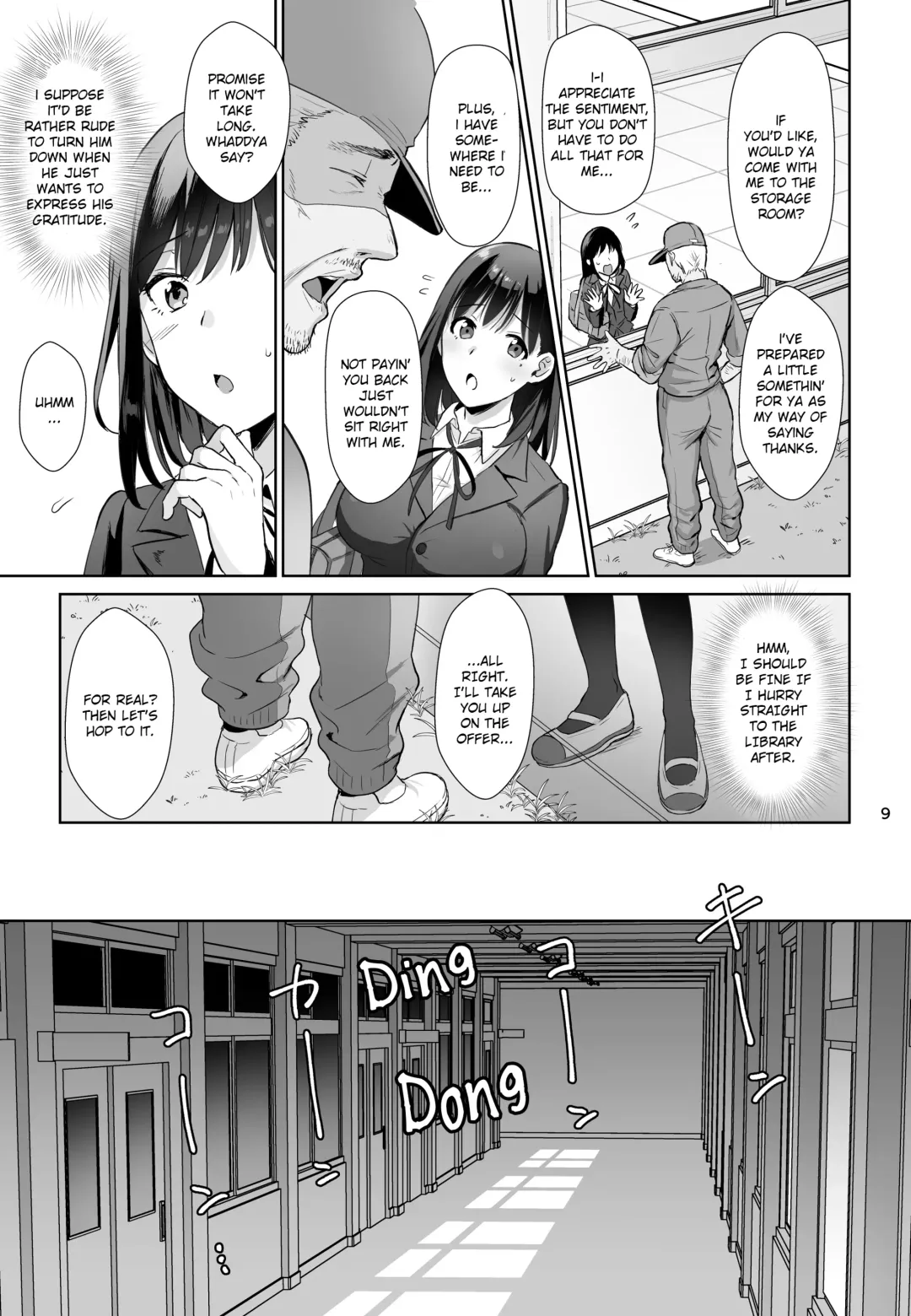 [Ame Arare] Toshoshitsu no Kanojo ~Seiso na Kimi ga Ochiru made~ Fhentai - Page 8