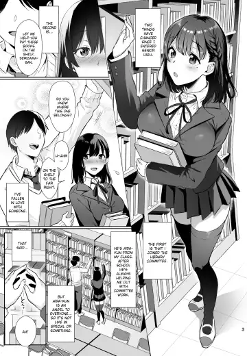 [Ame Arare] Toshoshitsu no Kanojo ~Seiso na Kimi ga Ochiru made~ Fhentai - Page 2