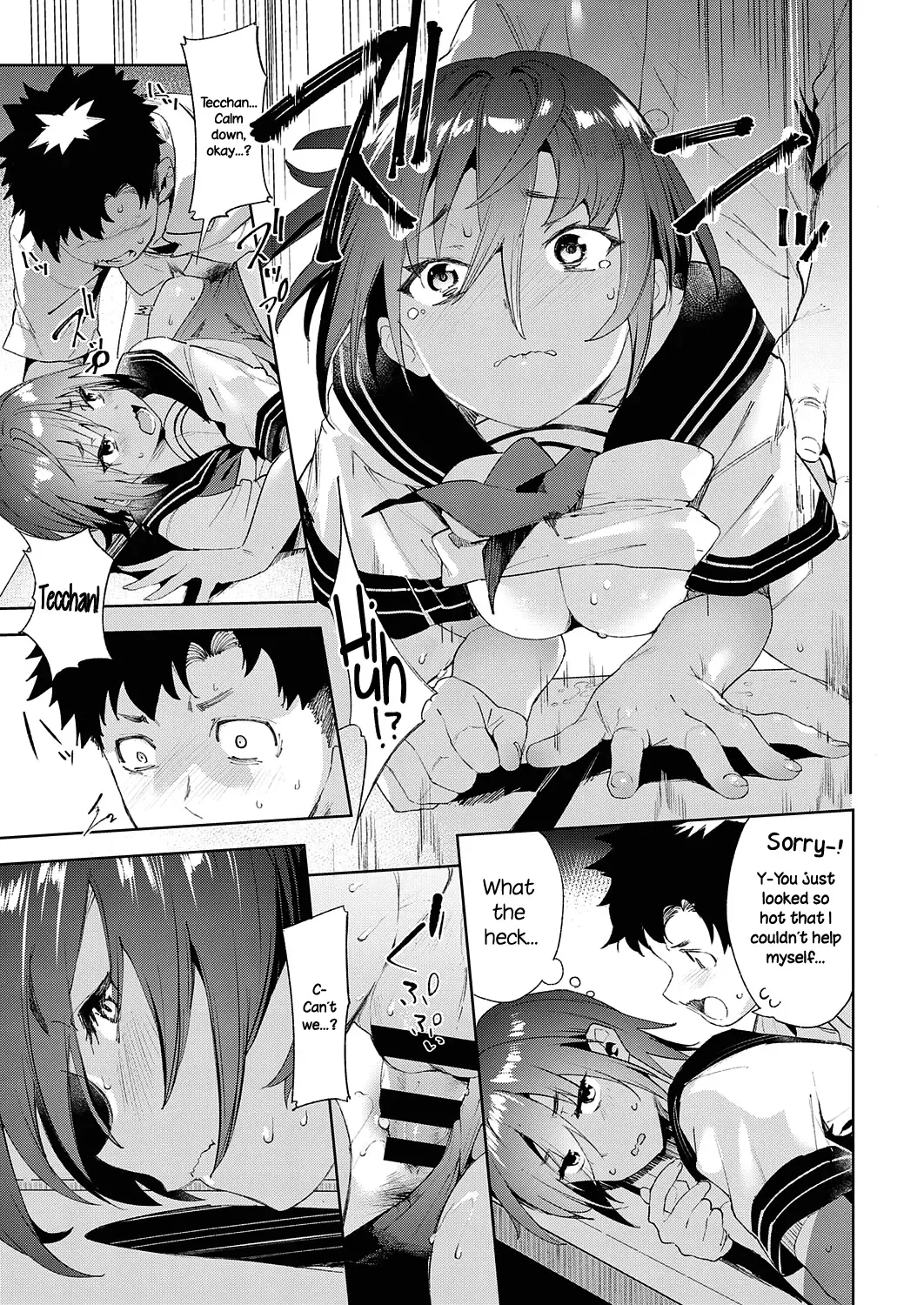 [Karoti] Saikin, Osananajimi ga Myou ni Iroppoin daga. | My Childhood Friend's Been Strangely Sexy Lately. Fhentai - Page 41
