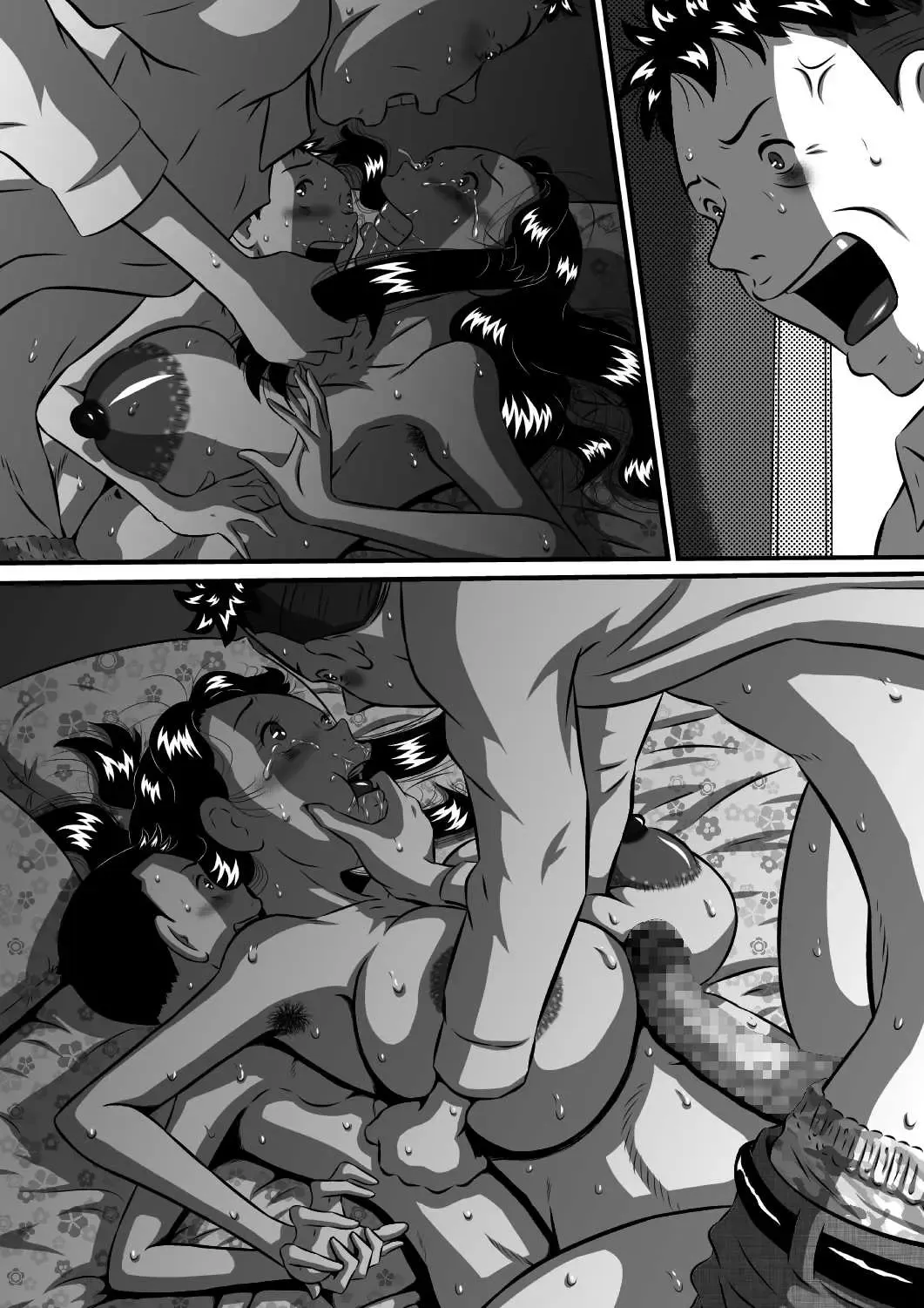 [Point Takashi] Mama no Karada wa Boku no Mono! Papa ni Kakurete Sex Zanmai! Fhentai - Page 110