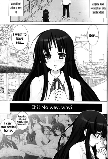 [Haruki Genia] Mio-chan no Binetsu Kaishou Daisakusen!! - Mission of cooling down Fhentai - Page 3