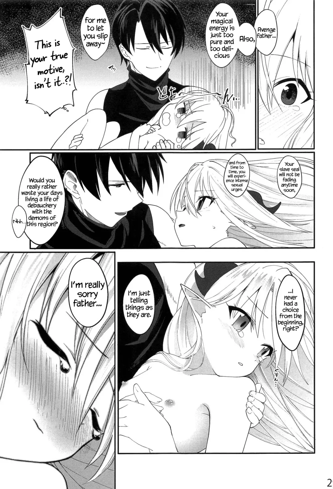 [Aibu Yue] Yuusha no Dorei Inmon ga Maou no Musume o Youshanaku Osou! Fhentai - Page 28