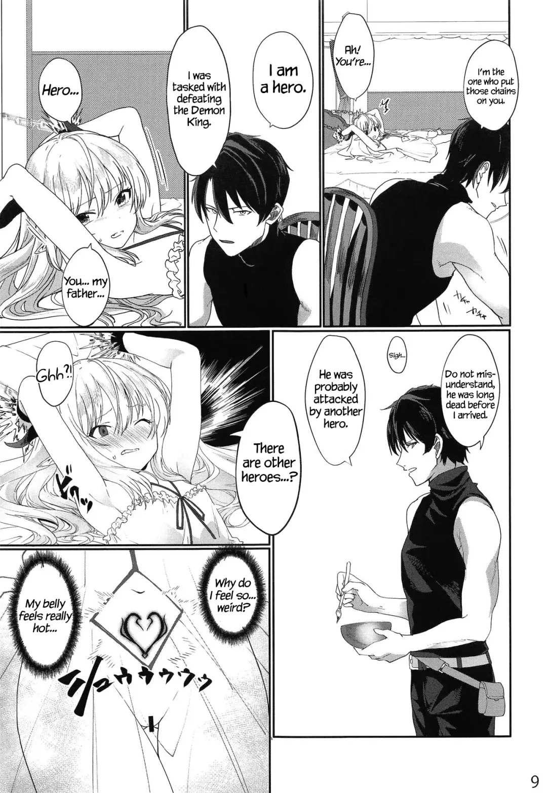 [Aibu Yue] Yuusha no Dorei Inmon ga Maou no Musume o Youshanaku Osou! Fhentai - Page 8