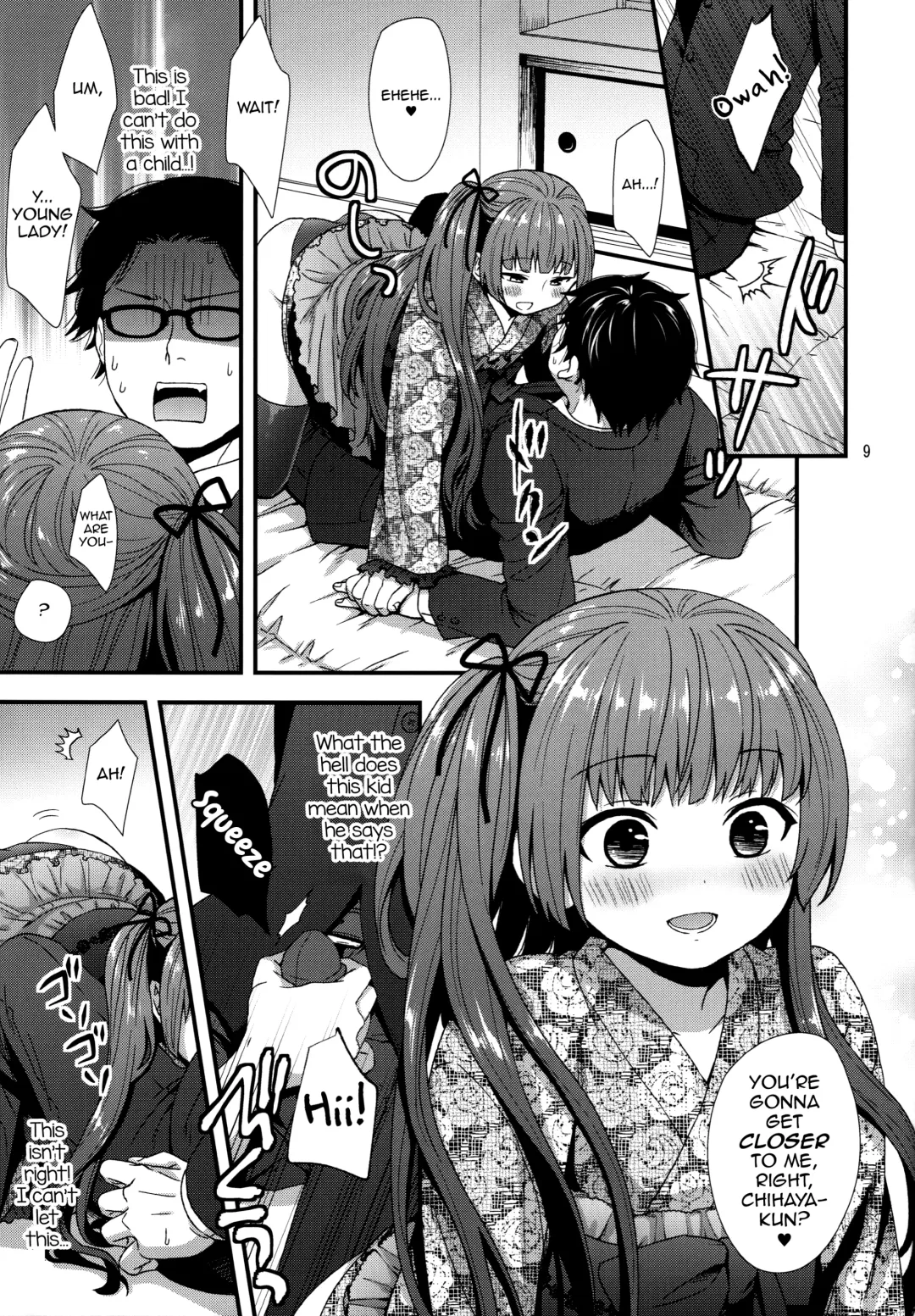 [Ohaguro Dobu] Ojou-sama wa Semeraretai Fhentai.net - Page 8