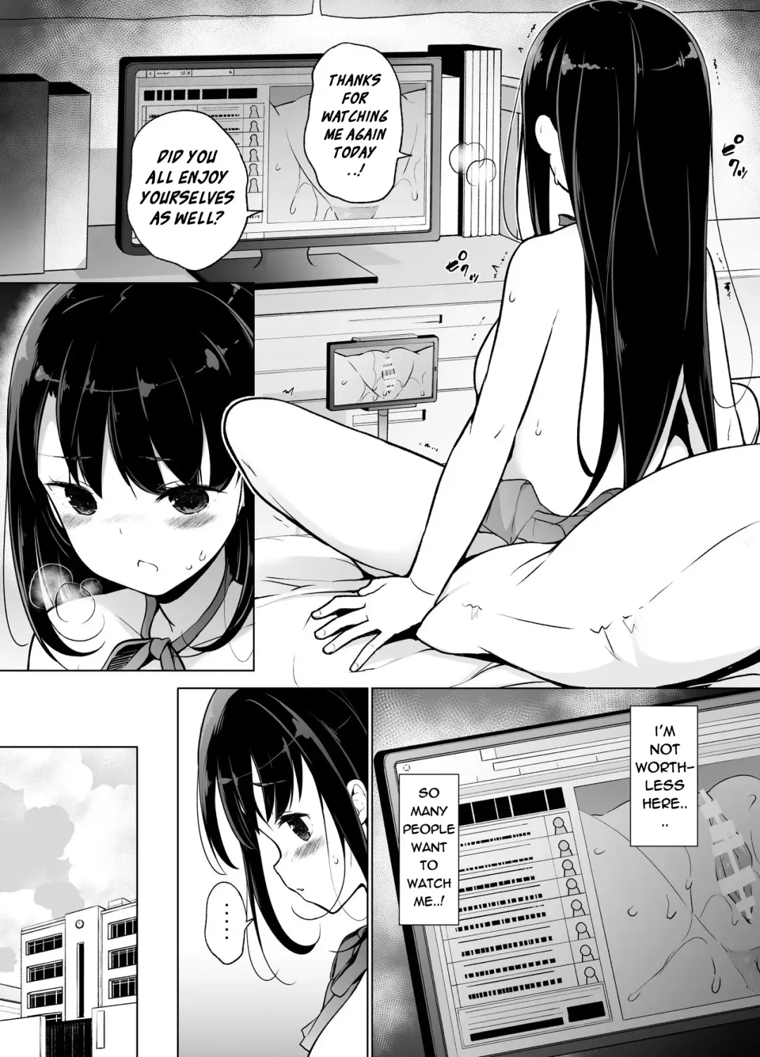 [Motomushi] Jimi na Watashi ga Ero Haishin Suru Riyuu Fhentai - Page 4
