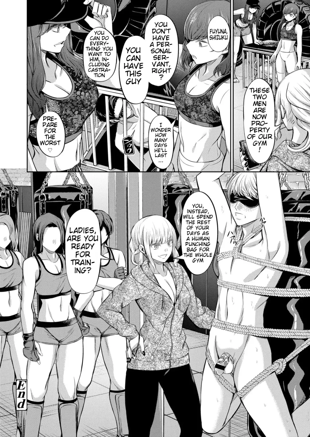 [Yamahata Rian] Ningen Sandbag | Human Punching Bag Fhentai - Page 34