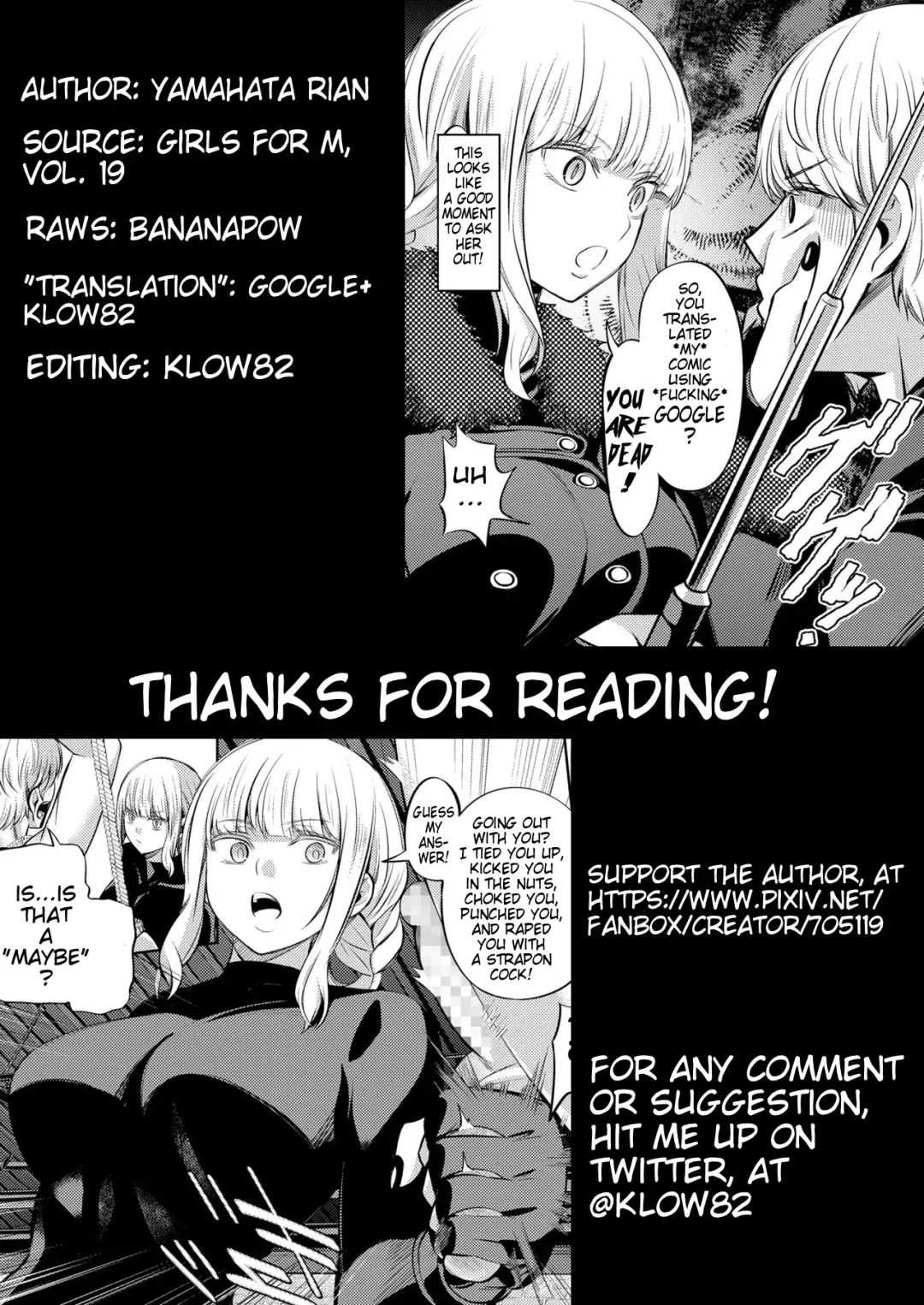 [Yamahata Rian] Ningen Sandbag | Human Punching Bag Fhentai - Page 35