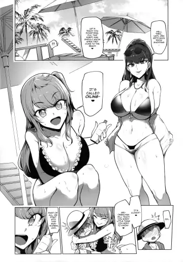 [Sian] Odekake Shita no wa H na Gal Onee-chan-tachi to no Umi deshita | Visiting the beach with the lewd gal onee-sans Fhentai - Page 6