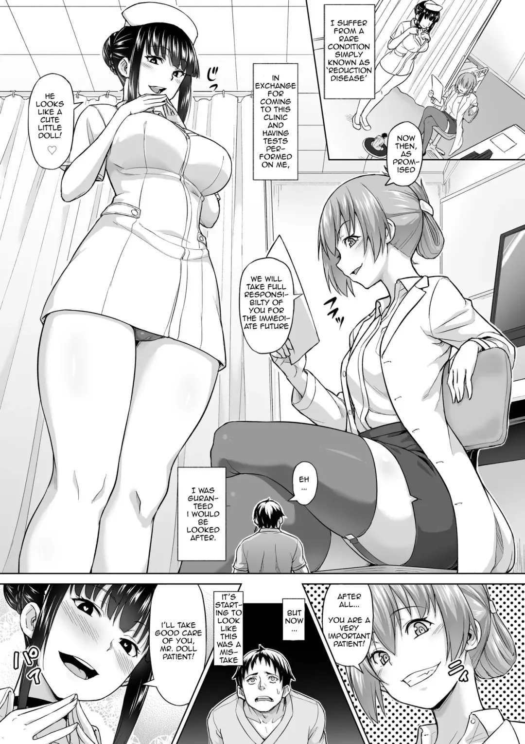 [Butte] Shukushou Byoutou 24-ji | Shrinking Disease Fhentai.net - Page 1