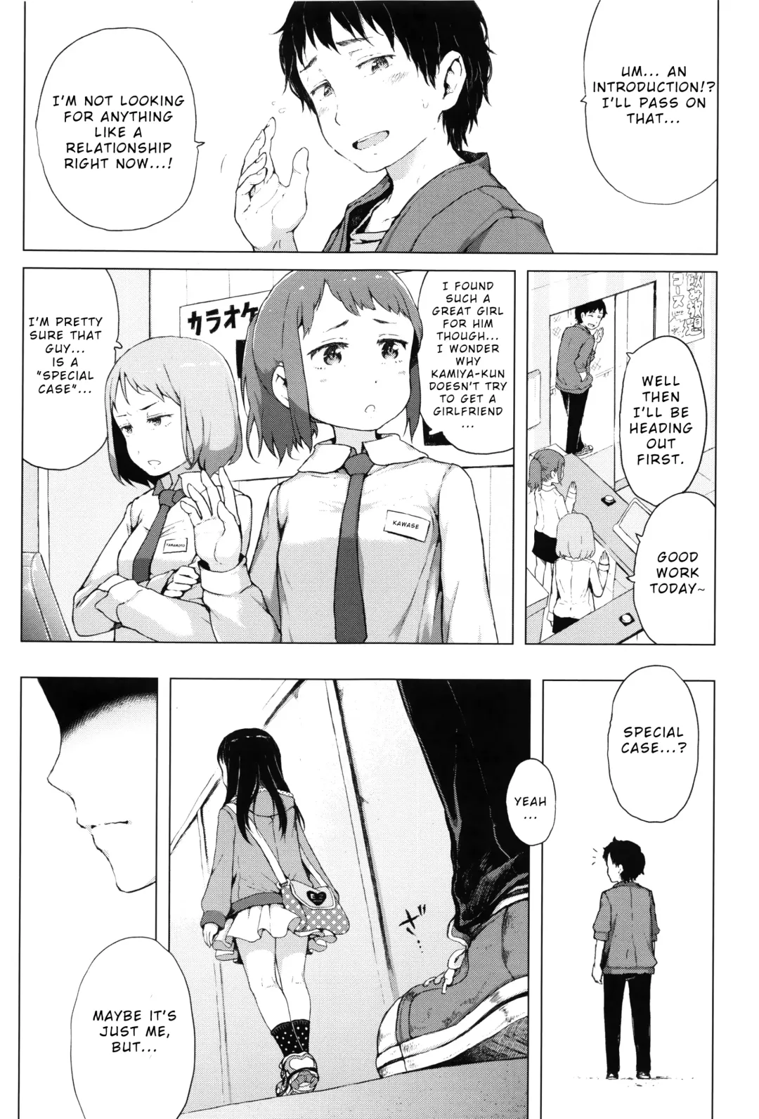 [Gomennasai] Dakara Kamisama Bokunishika Mienai Chiisana Koibito Wo Kudasai | Dear God, Bestow upon me a Loli Lover only I can See Ch. 1 Fhentai.net - Page 1