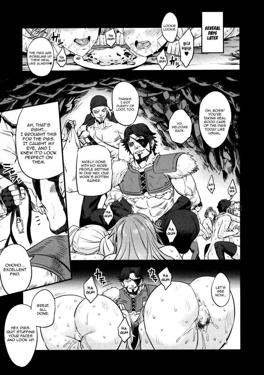 [Obui] Saimin Mesubuta Kikuudan | Pig Sow Crew Hypnosis Fhentai.net - Page 40