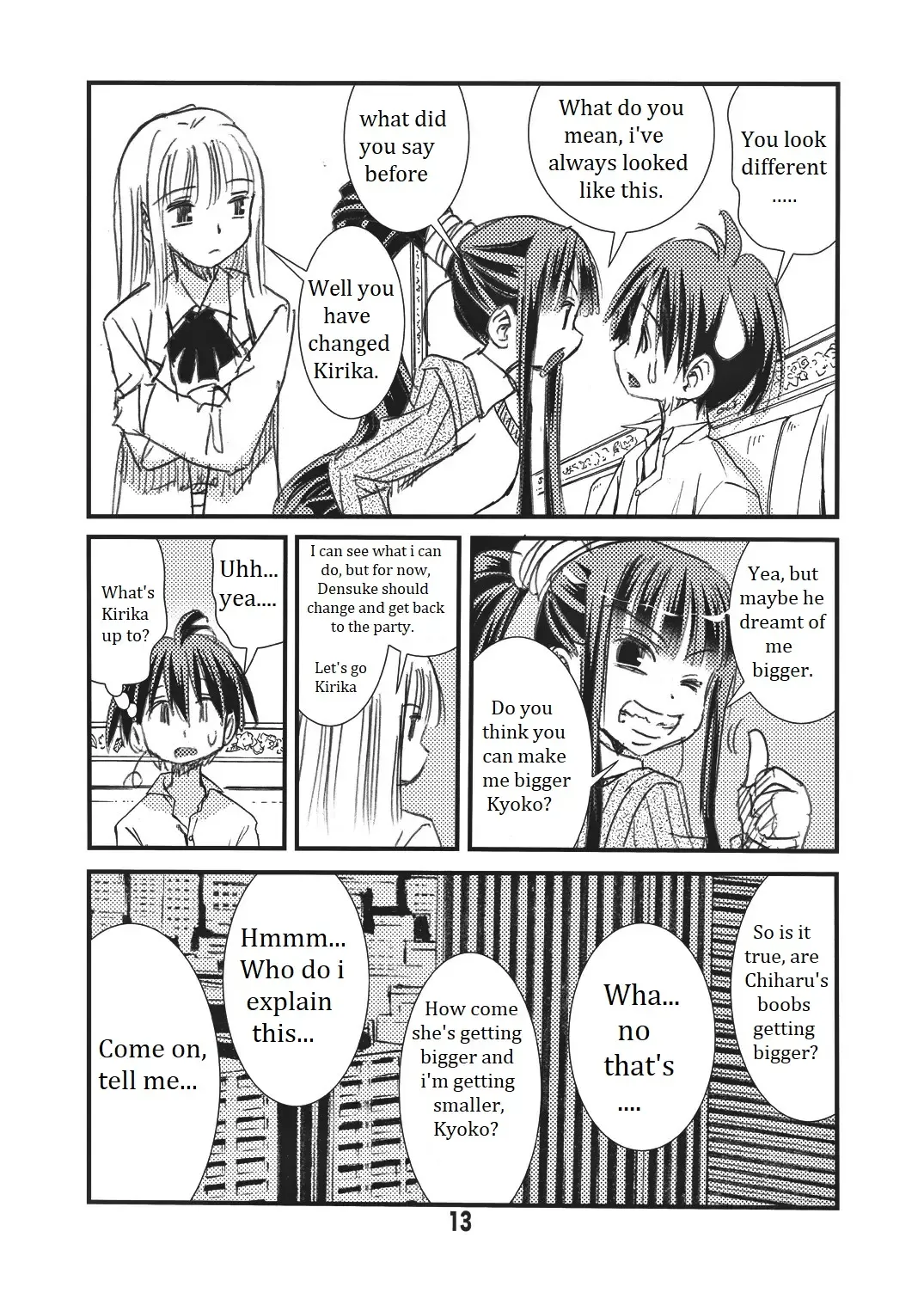 [Matsuyama Seiji] Otona no Eiken Kirika ~Chibukuro yori Ai o Komete~ | Eiken Adult Kirika ~With Love From the Milk Bags~ Fhentai.net - Page 13