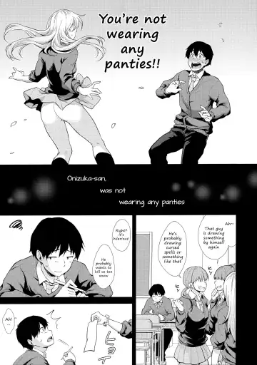 [Meganei] Onizuka-san Panty Wasureru | Onizuka-san Forgot Her Panties Fhentai - Page 8