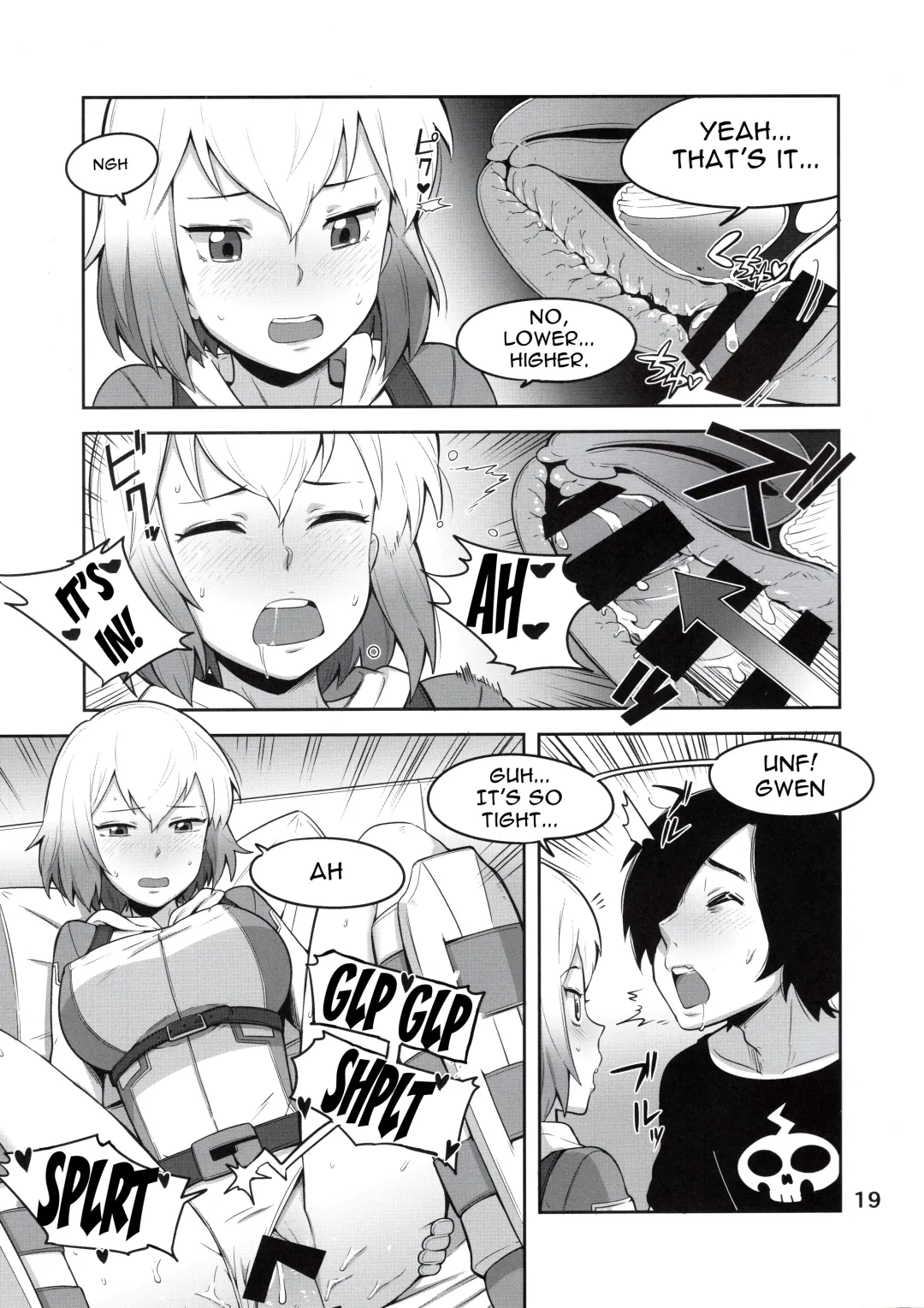 [Bowieknife] Gwenpool (Watashi tachi Icya-Love Shimashita) | Gwenpool Fhentai.net - Page 19