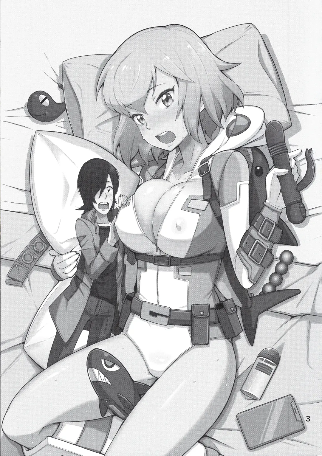 [Bowieknife] Gwenpool (Watashi tachi Icya-Love Shimashita) | Gwenpool Fhentai.net - Page 3