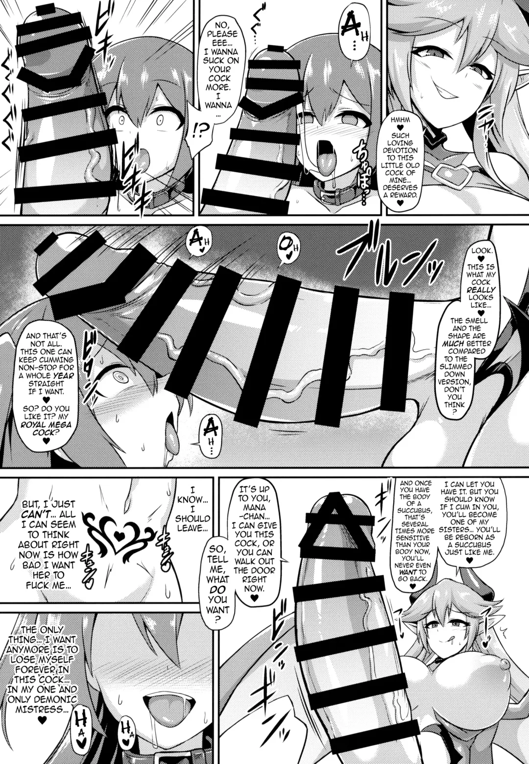 [Ikameshi] Les Inma no Inmon Kairaku Choukyou | A Lesbian Succubus's Lust Crest Pleasure Training Fhentai - Page 14