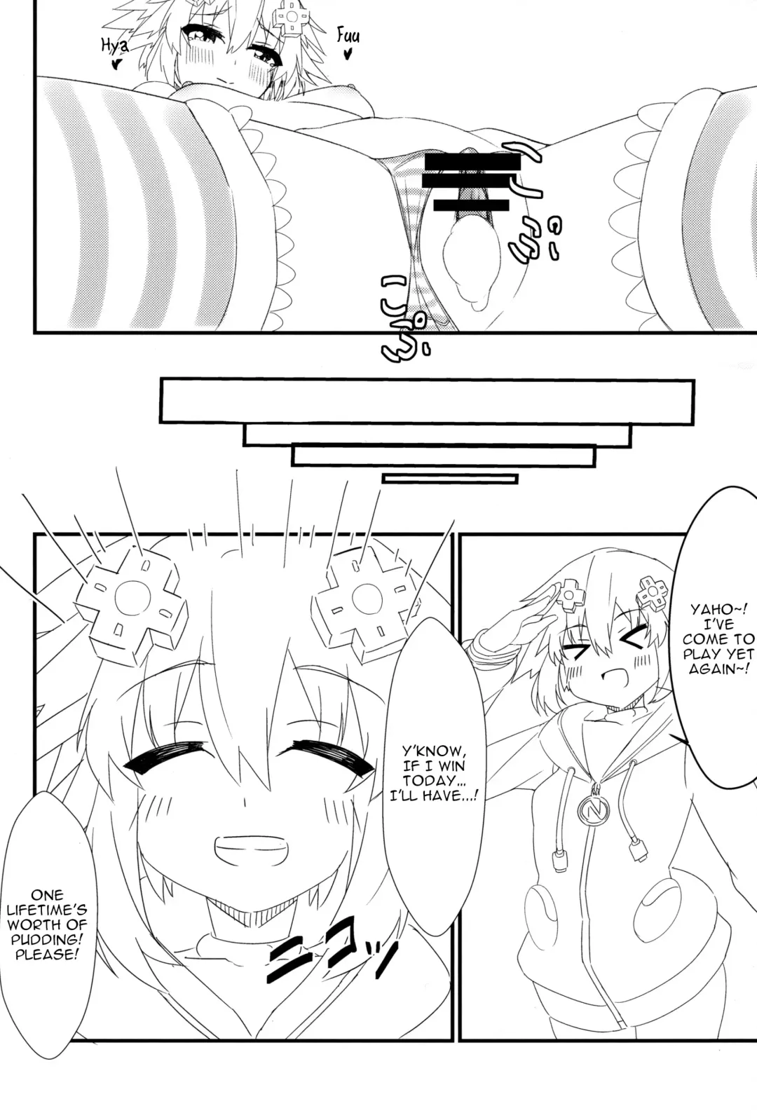 [Dura] Tomodachi Ijou Koibito Miman no Neptune to Ecchi Shichau Hon Fhentai - Page 21