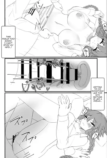 [Dura] Tomodachi Ijou Koibito Miman no Neptune to Ecchi Shichau Hon Fhentai - Page 13