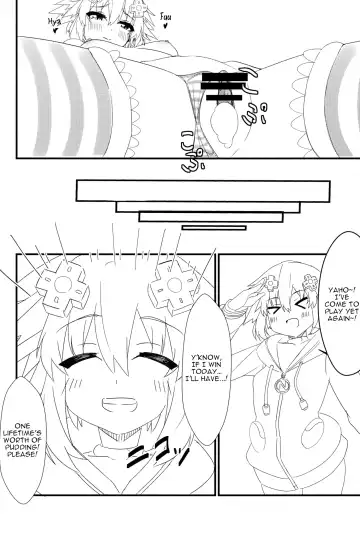 [Dura] Tomodachi Ijou Koibito Miman no Neptune to Ecchi Shichau Hon Fhentai - Page 21