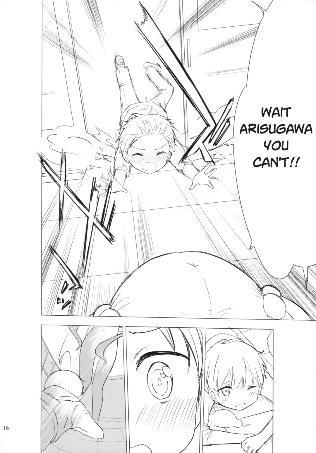 [Dekochin Hammer - Gyuunyuu Nomio] Chijojojo 1&2 Fhentai - Page 15