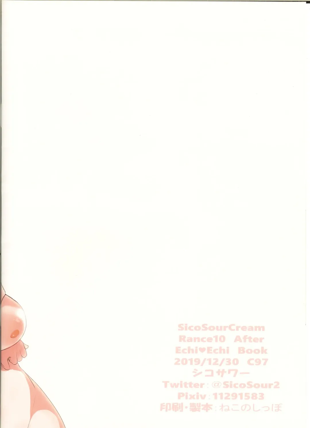 [Sicosour] Rance10 After Echi Echi Book Fhentai - Page 18
