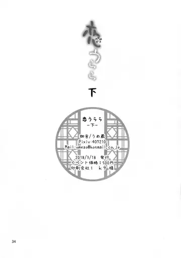 [Umezo] Koi Urara -Ge- Fhentai - Page 33