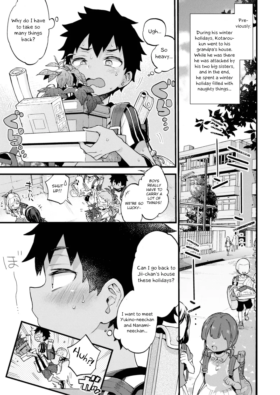 [Morishima Kon] Natsuyasumi mo Itoko no Onee-chan ni Asonde moraimashita. Fhentai.net - Page 4