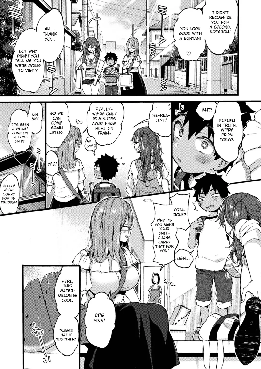 [Morishima Kon] Natsuyasumi mo Itoko no Onee-chan ni Asonde moraimashita. Fhentai.net - Page 6